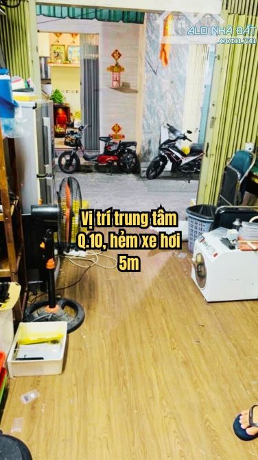 🏠 BÁN NHÀ HOÀ HẢO, P.5, Q.10 - DÒNG TIỀN 13 TRIỆU - 8.X TỶ. - 1