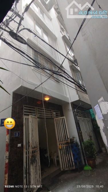 TAM TRINH-MINH KHAI-NGÕ 3 GÁC TRÁNH-GẦN PHỐ-LÔ GÓC-6 TẦNG NHÀ ĐẸP - 1
