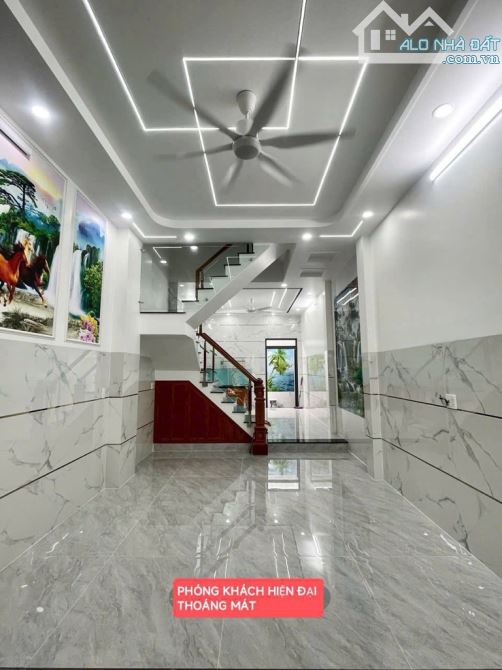BÁN NHÀ MẶT TIỀN - ĐƯỜNG 20M –(56M2) 4PN - TÂY LÂN,  BÌNH TÂN – 4 TẦNG ĐẸP - Chỉ: 6.4Tỷ - - 1