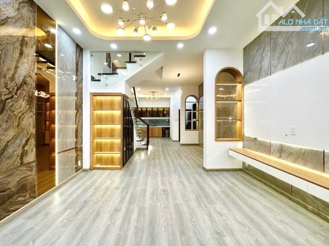 Nhà đẹp Phú Nhuận-Hẻm ô tô-Giáp Q1,Q3-Sát MT Nguyễn Đình Chính-P11-60m2-4,3x14-4tầng-4PN - 1