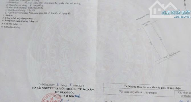 Chủ cần Bán -Lô đất BIỂN LÝ VĂN PHỨC -Sát Sông + Bãi tắm Tân Trà - Chỉ 4,75 tỷ - 1