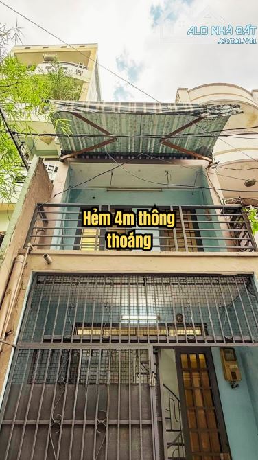 🏠 BÁN NHÀ TRẦN QUANG DIỆU, Q.3 - 3 CĂN RA MẶT TIỀN - 4.X TỶ. - 1