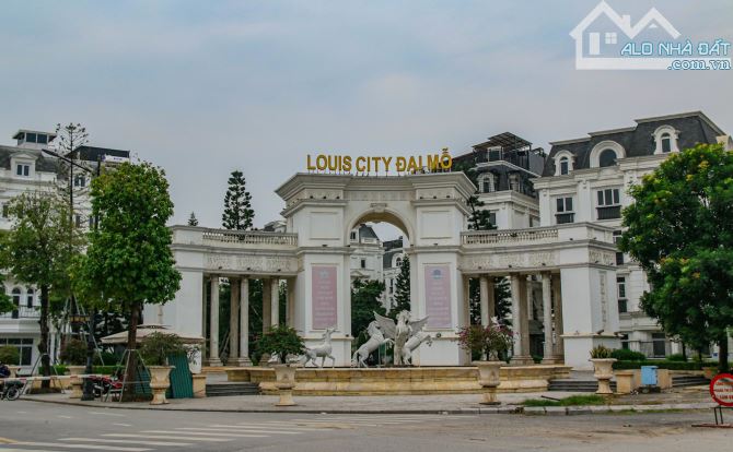 Bán nhà phân lô Louis City Đại Mỗ mặt ngõ 63 KD sầm uất 100m² 5 tầng vỉa hè rộng. - 1