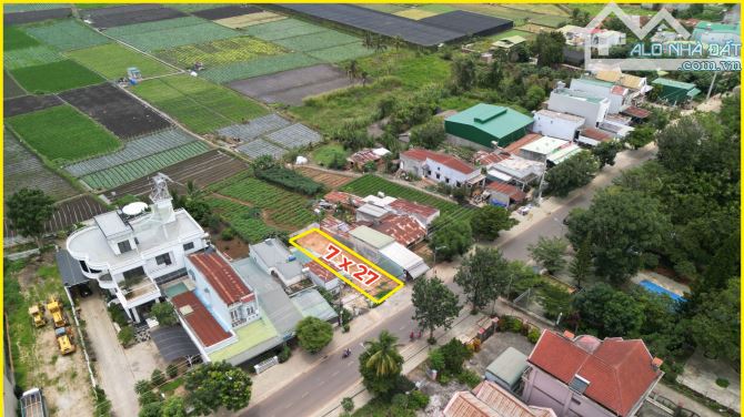 Mặt tiền kinh doanh đẹp tại Đức Trọng Diện tích: 7x27m – 100% xây dựng - Đường 15m - 1