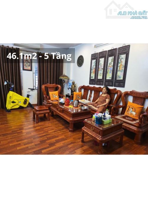 BÁN NHÀ PHƯƠNG LIÊN, ĐỐNG ĐA - 46M2 - 5 TẦNG - NỞ HẬU - GẦN HỒ BA MẪU - 13 TỶ - 1