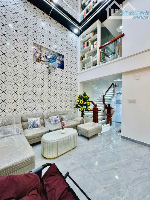🏠Nhà Mới Xây Hẻm Xe Hơi-Có Thang máy💎 Nguyễn Tư Giản, Phường 12 💎4X13M 4 Lầu 5PN 6WC - 12