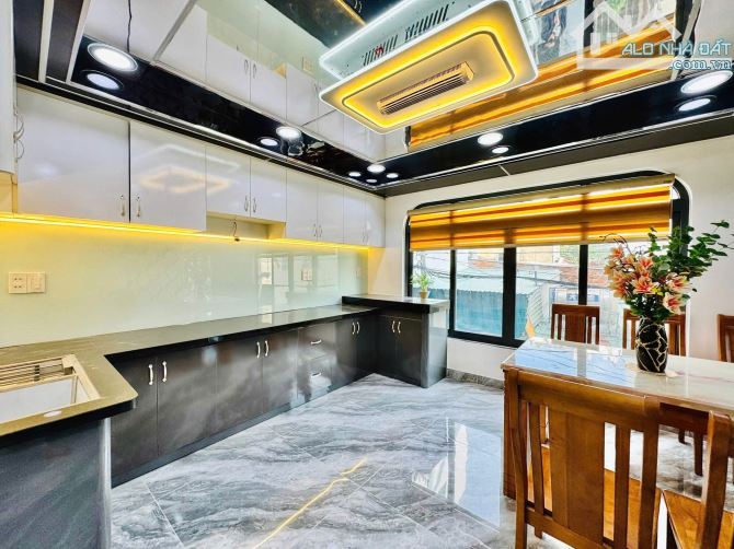 🏠Nhà Mới Xây Hẻm Xe Hơi-Có Thang máy💎 Nguyễn Tư Giản, Phường 12 💎4X13M 4 Lầu 5PN 6WC - 14