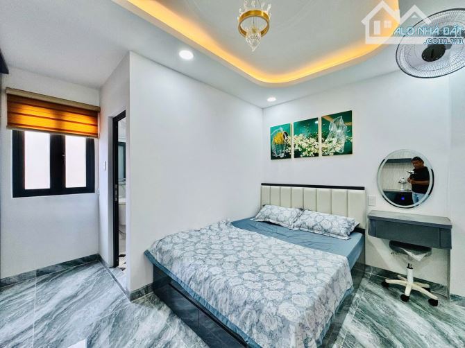 🏠Nhà Mới Xây Hẻm Xe Hơi-Có Thang máy💎 Nguyễn Tư Giản, Phường 12 💎4X13M 4 Lầu 5PN 6WC - 16