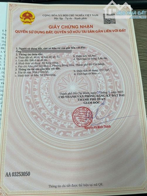 Bán căn góc mới 1T3L 4.8x15m hoàn công, đường N2 KDC Phú Hồng Thịnh 9, full nội thất - 2