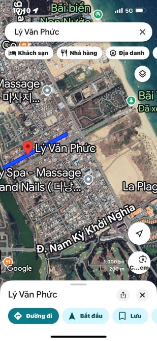 Chủ cần Bán -Lô đất BIỂN LÝ VĂN PHỨC -Sát Sông + Bãi tắm Tân Trà - Chỉ 4,75 tỷ - 2