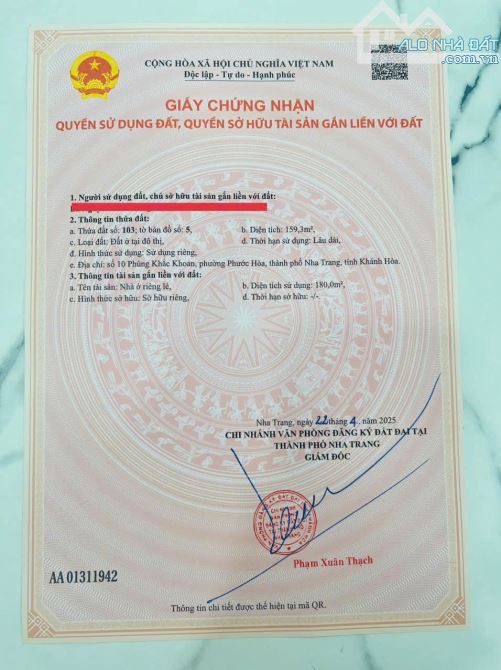 Bán Đất Mặt Tiền đường Phùng Khắc Khoan - Khu Bàn cờ Phước Hoà - 2