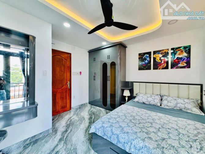 🏠Nhà Mới Xây Hẻm Xe Hơi-Có Thang máy💎 Nguyễn Tư Giản, Phường 12 💎4X13M 4 Lầu 5PN 6WC - 24