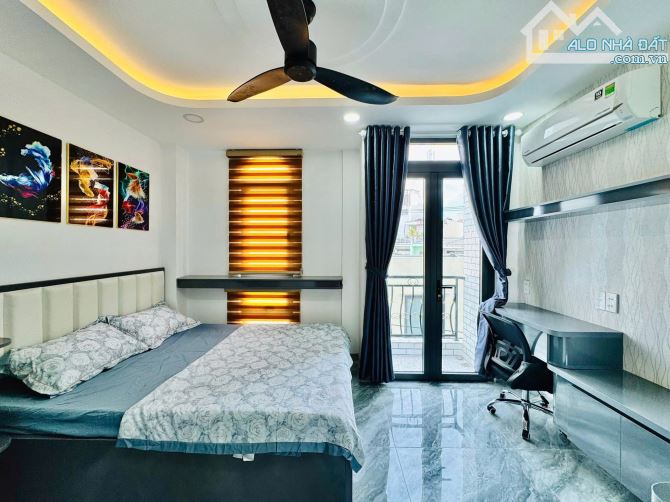 🏠Nhà Mới Xây Hẻm Xe Hơi-Có Thang máy💎 Nguyễn Tư Giản, Phường 12 💎4X13M 4 Lầu 5PN 6WC - 30