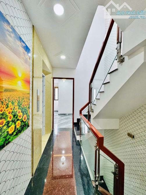 🏠Nhà Mới Xây Hẻm Xe Hơi-Có Thang máy💎 Nguyễn Tư Giản, Phường 12 💎4X13M 4 Lầu 5PN 6WC - 31