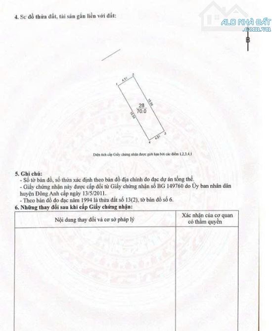 ✌️💥💥 BÌA LÀNG CỔ LOA - ĐƯỜNG 10m - VIEW ĐỒNG THÔNG THOÁNG - KINH DOANH ĐẸP ✌️💥  👉 Diện - 3