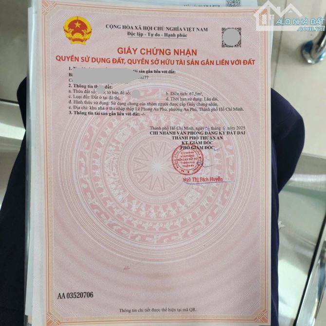 2,68Tỷ TL🔥Bán đất đường N2 KDC Lê Phong An Phú 1, P.An Phú, Tp.Thuận An - 3