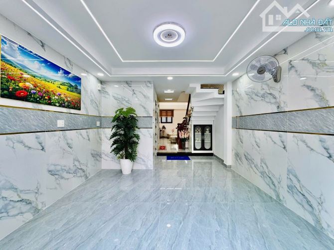 🏠Nhà Mới Xây Hẻm Xe Hơi-Có Thang máy💎 Nguyễn Tư Giản, Phường 12 💎4X13M 4 Lầu 5PN 6WC - 3