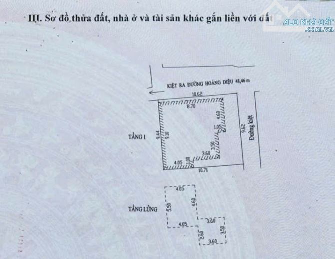 🔥 Nhà 2 tầng 2 mặt kiệt Hoàng Diệu . Hải Châu - Diện tích 102m2 ngang 10m vv - 3
