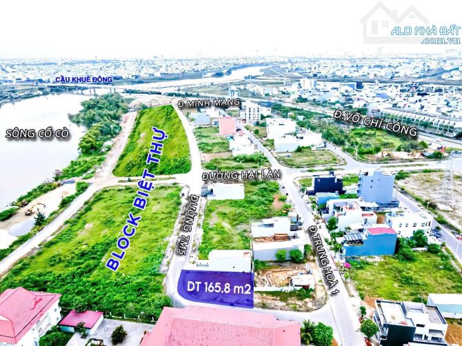 💥LÔ GÓC BIỆT THỰ NGỦ HÀNH SƠN _ Đà Nẵng  💥 Đường 7,5m lề 4m _ Sát sông gần Biển  Chỉ hơn - 3