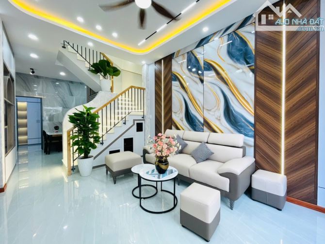 🌟 NHÀ  MỚI FULL NỘI THẤT HXH, P16, GÒ VẤP, 3PN (1 PN TRỆT ) GIÁ CHỈ 5 TỶ 480 TL CHỦ. - 3
