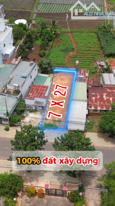 Mặt tiền kinh doanh đẹp tại Đức Trọng Diện tích: 7x27m – 100% xây dựng - Đường 15m - 3