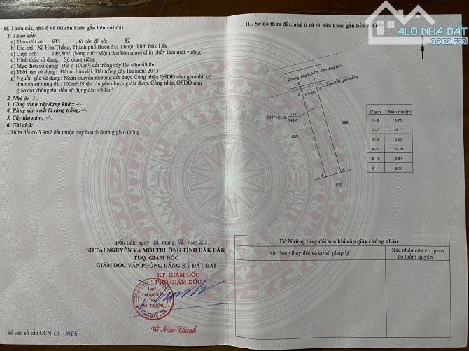 Bán đất phường tân lập , 1.520 tỷ - hẻm nguyễn thái bình - 3