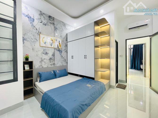 Nhà 2Tầng Full Nội Thất - 44M² - 3Phòng Ngủ - Hẻm Xe Hơi Gần Mặt Tiền Đường - 3