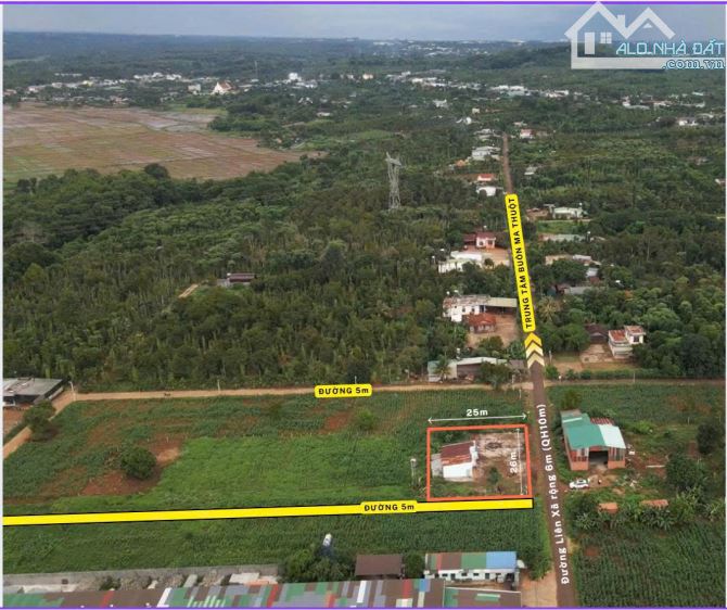 650m2 Đất 2 mặt tiền đường nhựa Xã CưSê, Buôn Ma Thuột - 4
