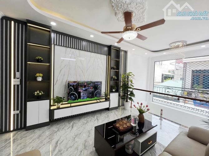 Bán nhà Đông Mỹ, Thanh Trì 63m2 x 4 tầng thang máy, kinh doanh, ô tô tránh - 4
