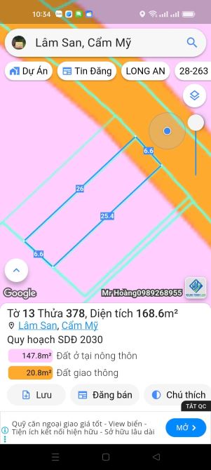Xã lâm san cần bán 169m² full thổ cư - 4