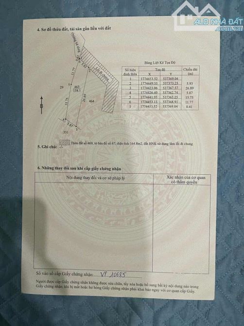📌📌📌Làm việc trực tiếp!!! 🍀 Bán đất thôn Xuân Phú, xã Hòa Sơn  Dt : 160m, ngang 5.9m.🍀 - 4