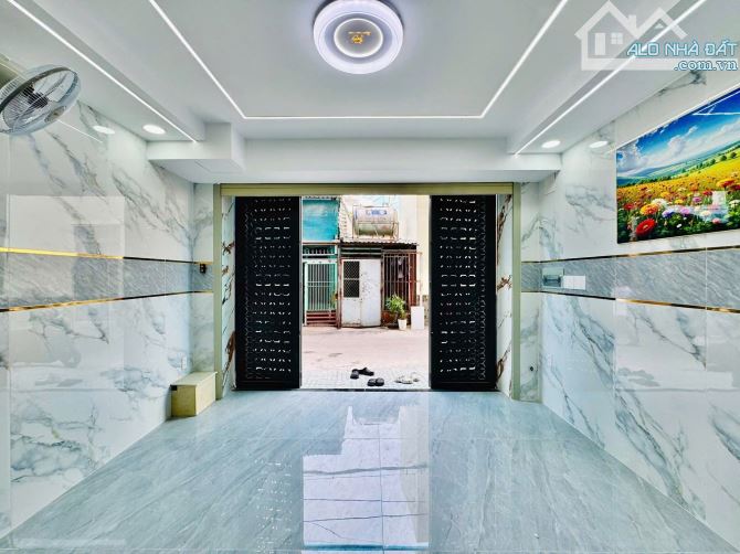🏠Nhà Mới Xây Hẻm Xe Hơi-Có Thang máy💎 Nguyễn Tư Giản, Phường 12 💎4X13M 4 Lầu 5PN 6WC - 5