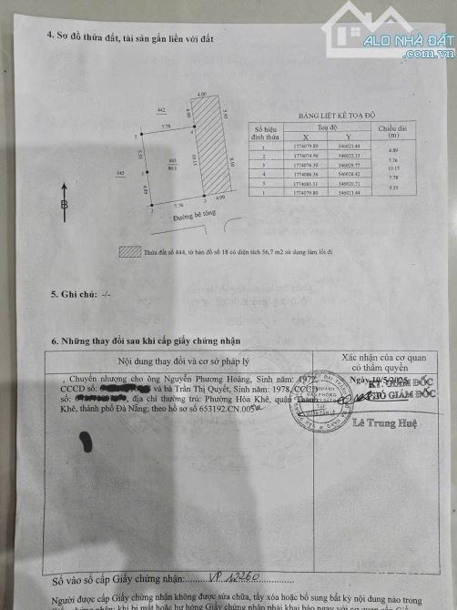 📌📌📌LÀM VIỆC TRỰC TIẾP GIÁ TỐT !!! bán nhà 2 mặt kiệt 500 tôn đản - 5