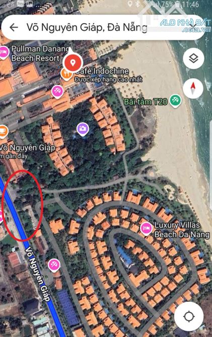 VIEW BIỂN! BÁN ĐẤT TẶNG NHÀ 47M² - 5,77 TỶ – ĐƯỜNG NHỰA 5M VÕ NGUYỄN GIÁP - Q. NGŨ HÀNH SƠ - 6