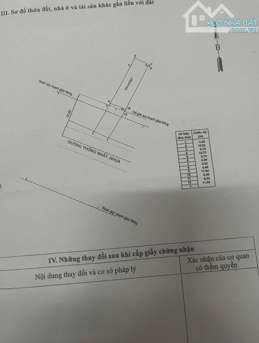 đất 114,6m2 15ty5 TL MT đường Thống Nhất đối diện Chung Cư Bons p.Bình An - 6