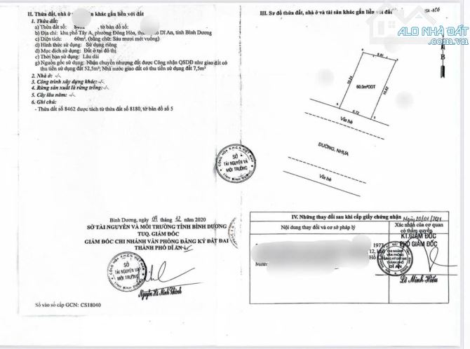 Đất gần BigC Go, phường Đông Hòa, TP Dĩ An - 7
