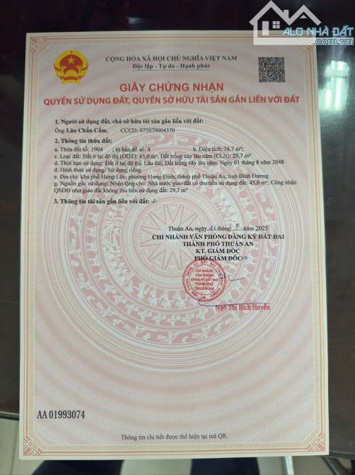 2,3Tỷ TL🔥Bán Lô đất 2MT_71,2m2 Mặt Tiền đường Hưng Định 19, p.Hưng Định, Tp.Thuận An - 8