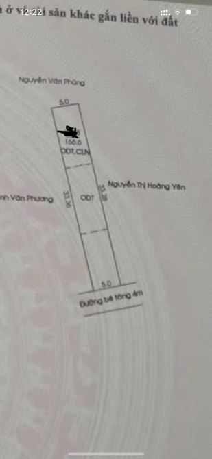 Đất phú mỹ hẻm Dx027 thủ dầu một bình dương 166m
