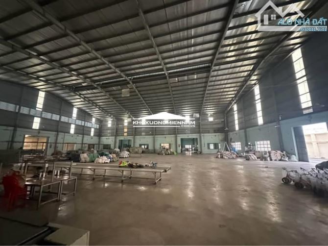Cho thuê Kho Xưởng 7.000m2 Long An. Hệ thống PCCC, đường xe Container 24h