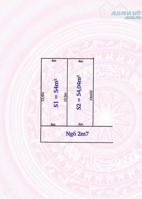 Bán 2 lô đất liền nhau tại đằng hải-hải an