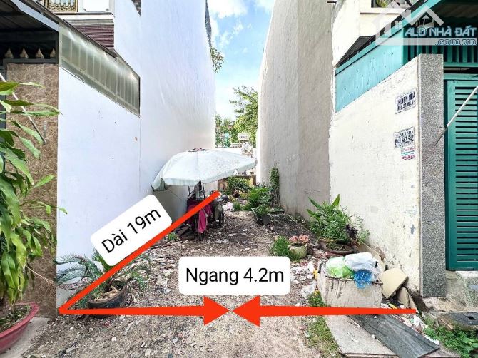DUY NHẤT 1 LÔ DT LỚN 80M2 - THÔNG SỐ VÀNG 4.2x19 -