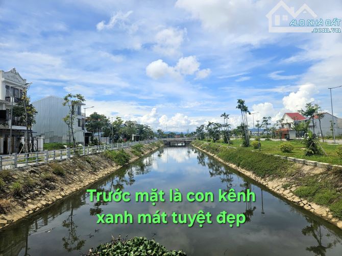 🌟💥 Bán đất KQH Hương Sơ, View kênh xanh mát, ngang rộng 5,6m - Hàng xóm biệt thự