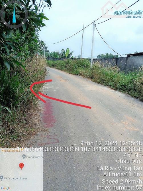 1mẫu9 Đất Thôn 3 Suối Rao - 200m MT Đường - Phù Hợp Làm Trang Trại
