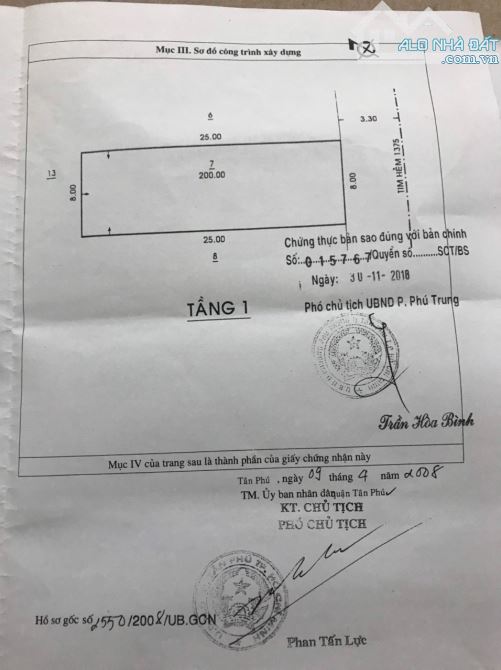 Nhà C4 hẻm 8mkinh doanh 200m2 vuông vức ngang 8m chỉ 19 tỷ 5