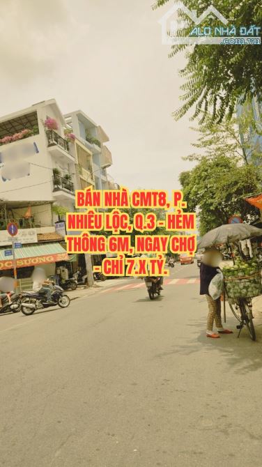 🔥 BÁN NHÀ AN BÌNH, P.6, Q.5 - NGANG 4.2M, NỞ HẬU - CHỈ 6.X TỶ.