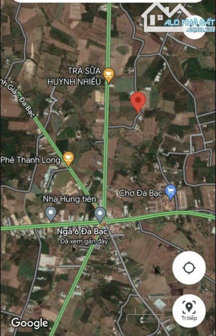 GIẢM MẠNH 50% BÁN 2 MẪU ĐẤT CÓ 2 MT ĐƯỜNG NHỰA, VIEW SUỐI, CÁCH VÒNG XOAY ĐÁ BẠC 800M