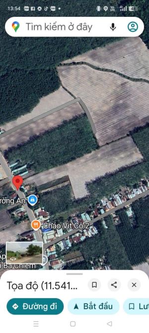 Bán đất mặt tiền buôn bán kinh doanh trung tâm xã Tân Hòa Tân Châu Tây Ninh, DT: 25853m2.