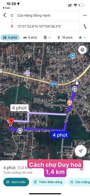 Bán đất hẻm gần trường đại học tây nguyên - 586 triệu