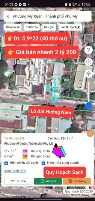 BÁN LÔ ĐẤT GẦN QUỐC LỘ 51 KHU BÀN CỜ ĐÔNG DÂN GIÁ LẠI RẺ THUỘC KHU VIỆT KIỀU,MỸ XUÂN-TPHCM