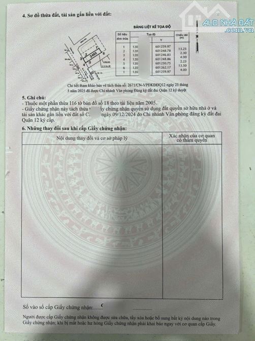 SIÊU PHẨM CẶP ĐẤT ĐẸP (4X15.5) MẶT TIỀN THẠNH XUÂN 38, Q12 - 1